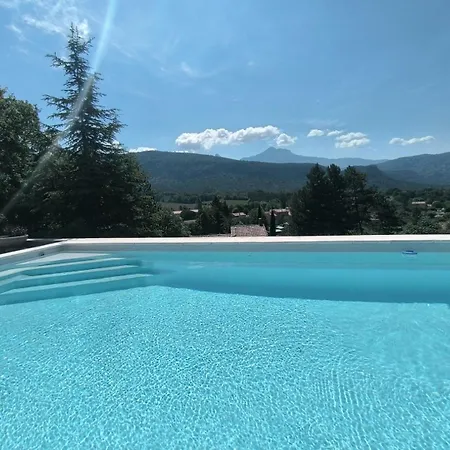 Ecrin Du Brusquet - Moderne Avec Piscine Et Vue Sur Les Montagnes Le Brusquet