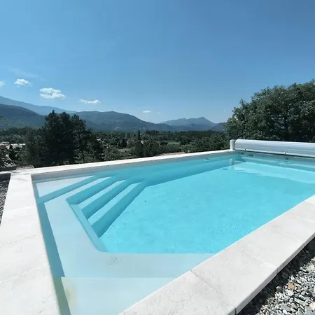 别墅 Ecrin Du Brusquet - Moderne Avec Piscine Et Vue Sur Les Montagnes