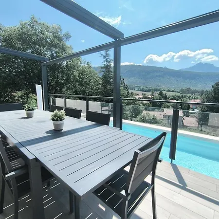 Ecrin Du Brusquet - Moderne Avec Piscine Et Vue Sur Les Montagnes Le Brusquet